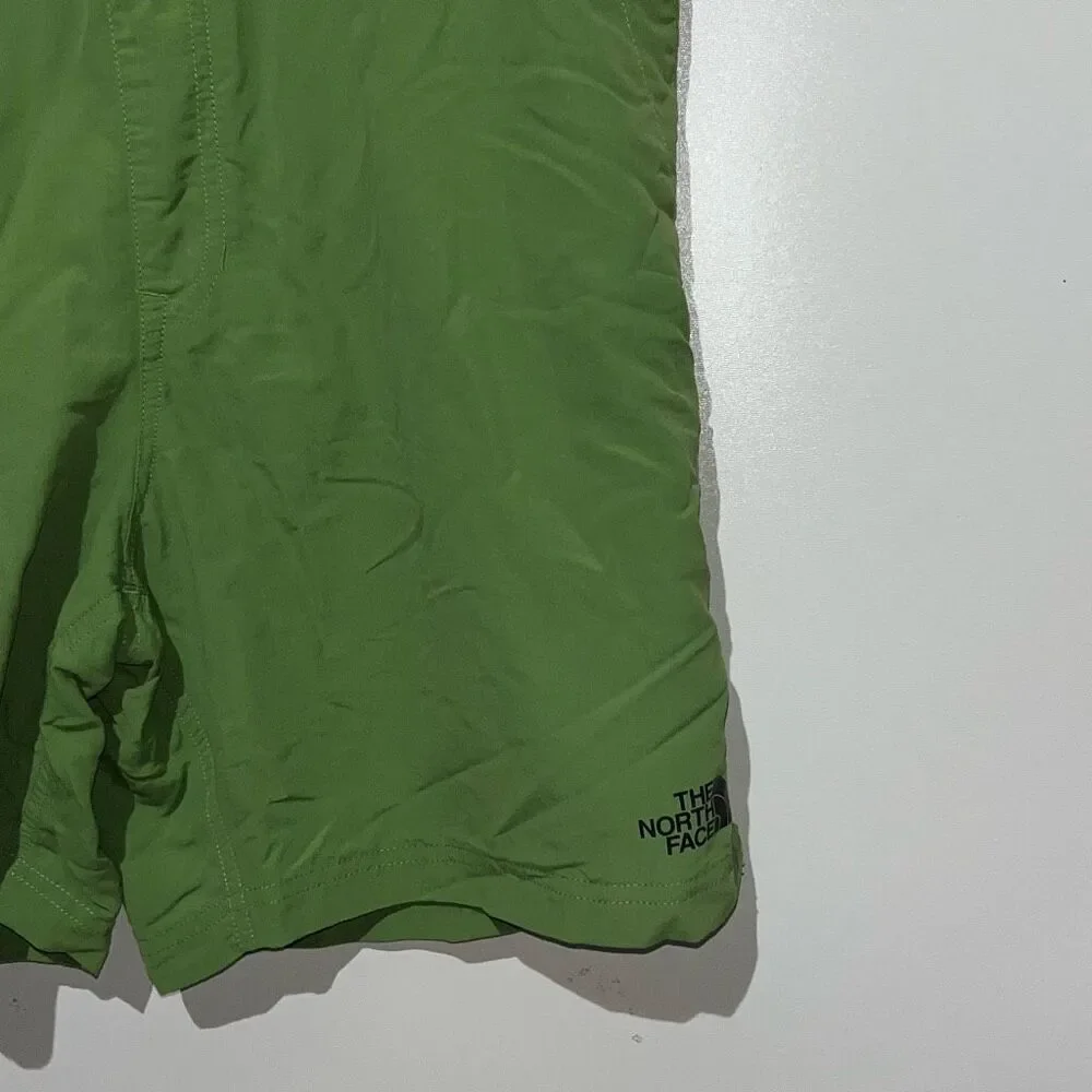 The North‎ Face Men's Green Flash Dry Built-In Mesh Brief Swim Trunks Large